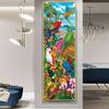 Parrots On Branch Posters And Prints Animal Flowers Canvas Painting Abstract Wall Art Pictures for Living Room Modern Home Decor