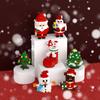 Cartoon Santa Claus Building Blocks Mini Christmas Doll Xmax Gift Action Figures Model  Party