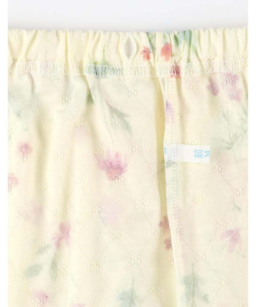 Длинный длинный жаккардовый трикотаж из хлопка, CR [Wing/Wacoal] Пижама, рукава, брюки, (основной корпус), материал, EP8073, женский,