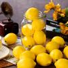 Искусственный желтый лимон, поддельный лимон, искусственные фрукты, украшение для дома, кухни и обеденного стола, шкафа, вечеринки