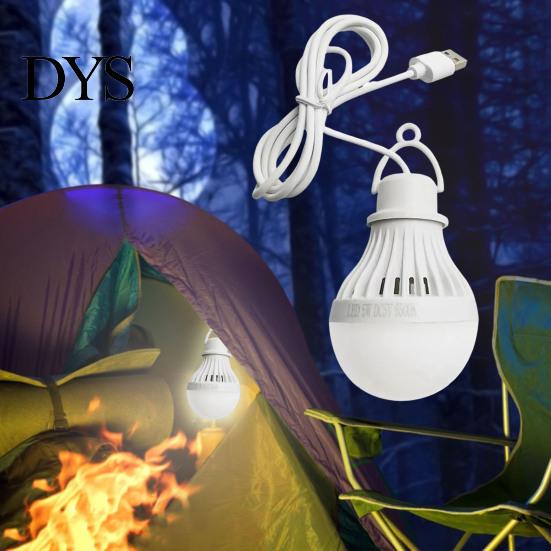 USB-лампа Сверхъяркая Без мерцания Энергосберегающая Термостойкая Plug-and-Play Освещение 6500K Для кемпинга 5 В Питание от USB Мини-фонарь Товары для дома