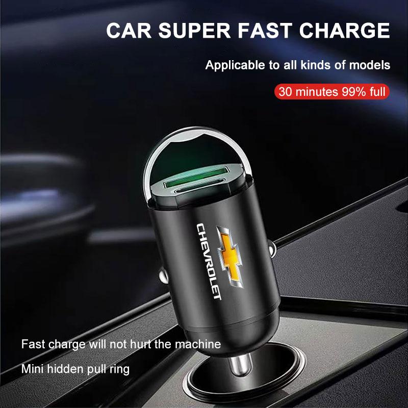 Car Quick Charger Vehicle Cigarette Lighter Convert Plug Car Accessories for Chevrolet Colorado Malibu Trax Cruze Spark Captiva ank123