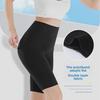 Женские бесшовные летние двухслойные утягивающие шорты - утягивающие живот, приподнимающие бедра, велосипедные брюки с 5-точечным кроем