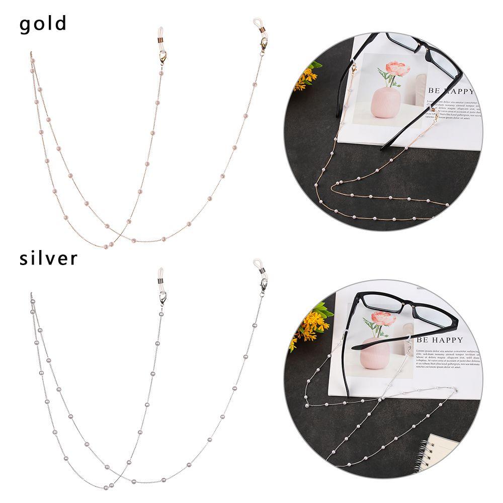 Pearl Beads Reading Glasses Eyeglass Lanyard Glasses Chain Glasses Necklace Eye Wear Accessories