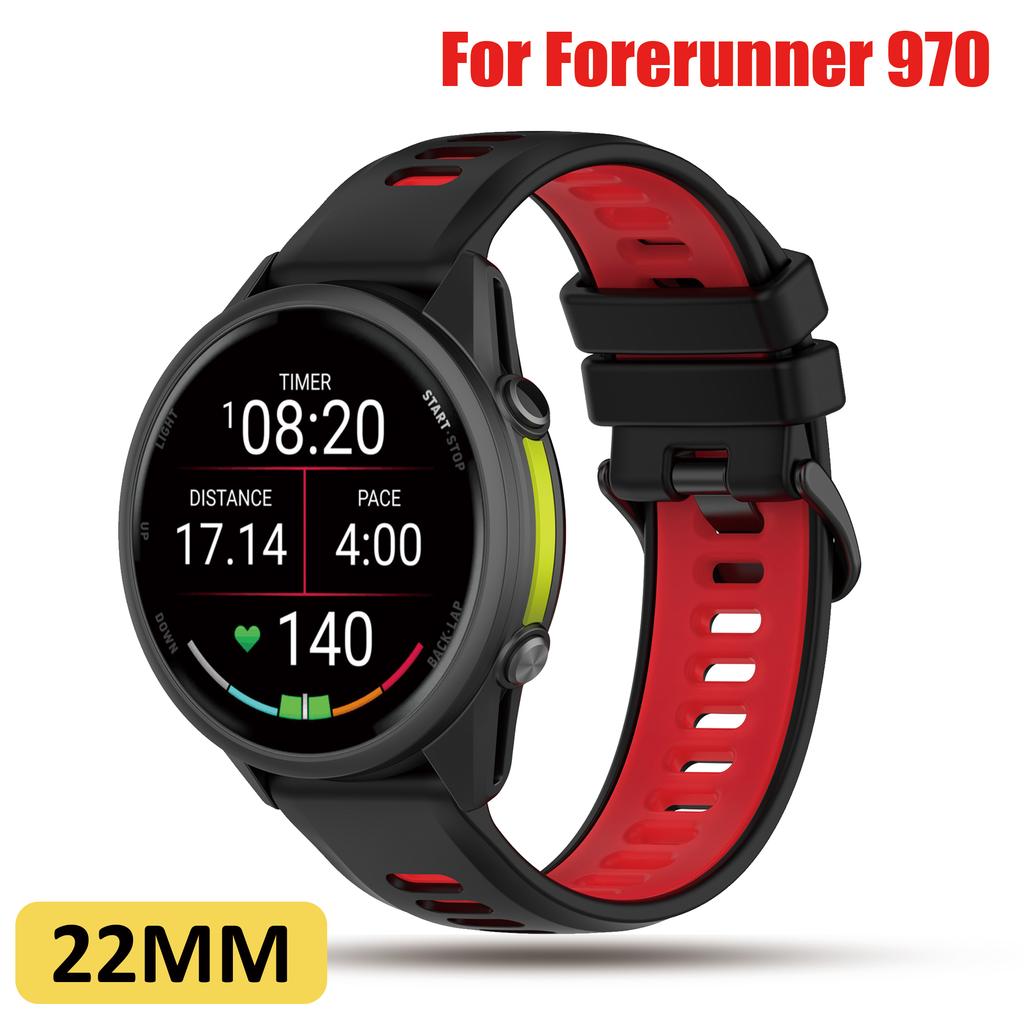 22 мм силиконовый ремешок для Garmin Forerunner 970 265 745 255M ремешок браслет для смарт-часов для Venu 2 3 Vivoactive 4 ремешок Correa