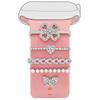 Diamond Strap Decorative Ring Watch Band Metal Charms New Ornament for Apple Watch Band Smart Watch