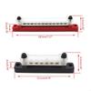 150A Busbar Terminal Block Bus Bar 12V Power Distribution Block 6 Terminals For Automotive Sound Audio Car Power Distributor