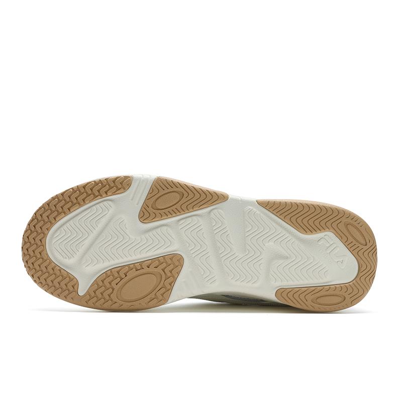 Fila Vibe Fashion Versatile Simple Trendy Comfortable Durable Breathable Low-Top Skate Shoes Men Sneaker Off-White F12M522212FCA