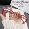 Vintage Personality Cat-Eye Reading Glasses Anti-Blue Light Clear Lens Presbyopia Eyeglasses For Women And Men +1.0 To +4.0