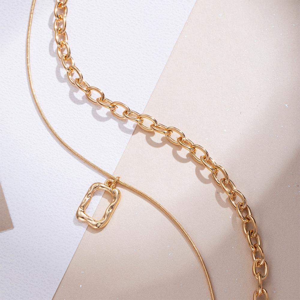 Европейские модные трехмерные аксессуары для ожерелья более элегантные и персонализированные ожерелья на ключице