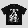 Корейская K-pop группа Девичья группа KATSEYE Футболка с принтом Женская Оверсайз Y2k Короткий рукав Высокое качество Харадзюку Свободная Женская одежда