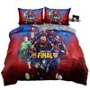World Cup Star Bedding Three-Piece Set 90-120G Abrasive Cloth 3D Digital Printing
