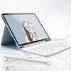 Клавиатура для iPad Pro 12,9, силиконовый флип-чехол с держателем для карандашей, чехол для iPad 12,9 дюймов, 3-й, 4-й, 5-й