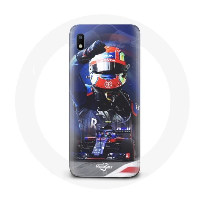 Case for Samsung Galaxy A10 Formula 1 Pierre Gasly F1 Racing Driver Red Blue