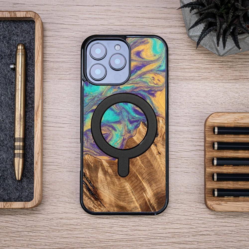 Bewood Unique Case for iPhone 16 Pro Max - Planets - Mercury with MagSafe
