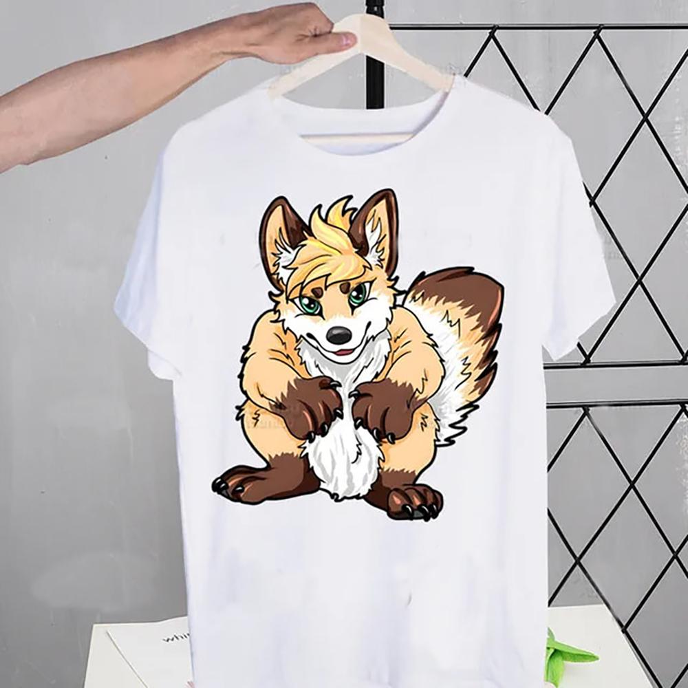 Cute Foxy Cartoon Art T-shirt