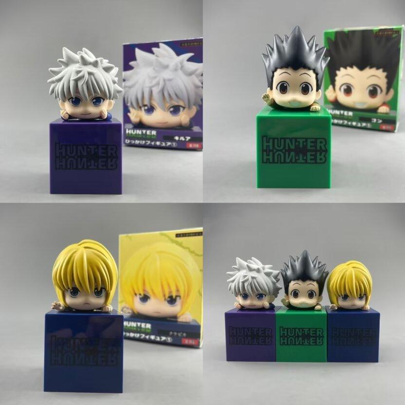 10см HUNTER x HUNTER HUNTERxHUNTER Киллуа Зольдик ГОН ФРИКС Курапика Фигурка игрушки Рождественский подарок с коробкой