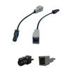 C2 PL Insured GT13 (male) To HF201 (male) Film Antenna Conversion Connector Car Navigation
