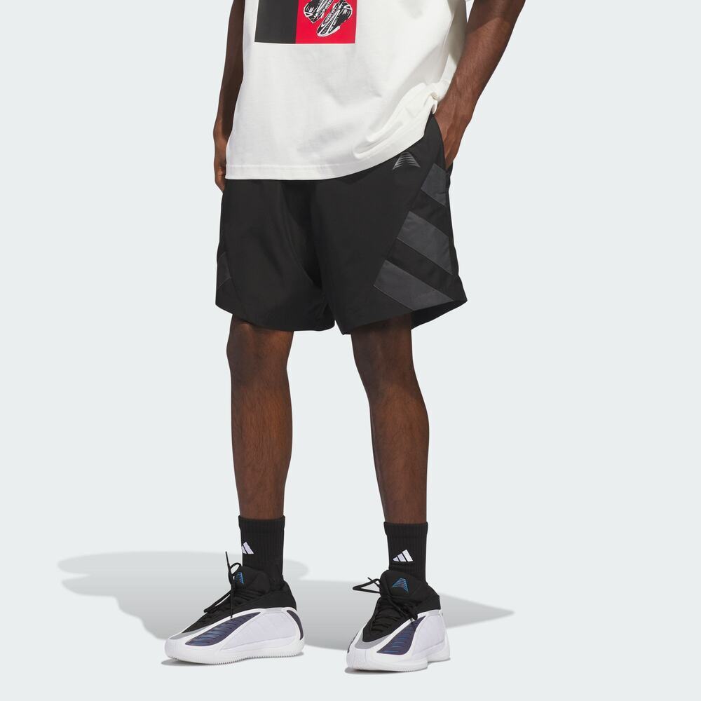 adidas Мужские баскетбольные шорты Anthony Edwards свободного кроя bottoms KH1706