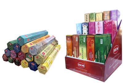 Коробка из 120 ароматических палочек Мульти ароматы