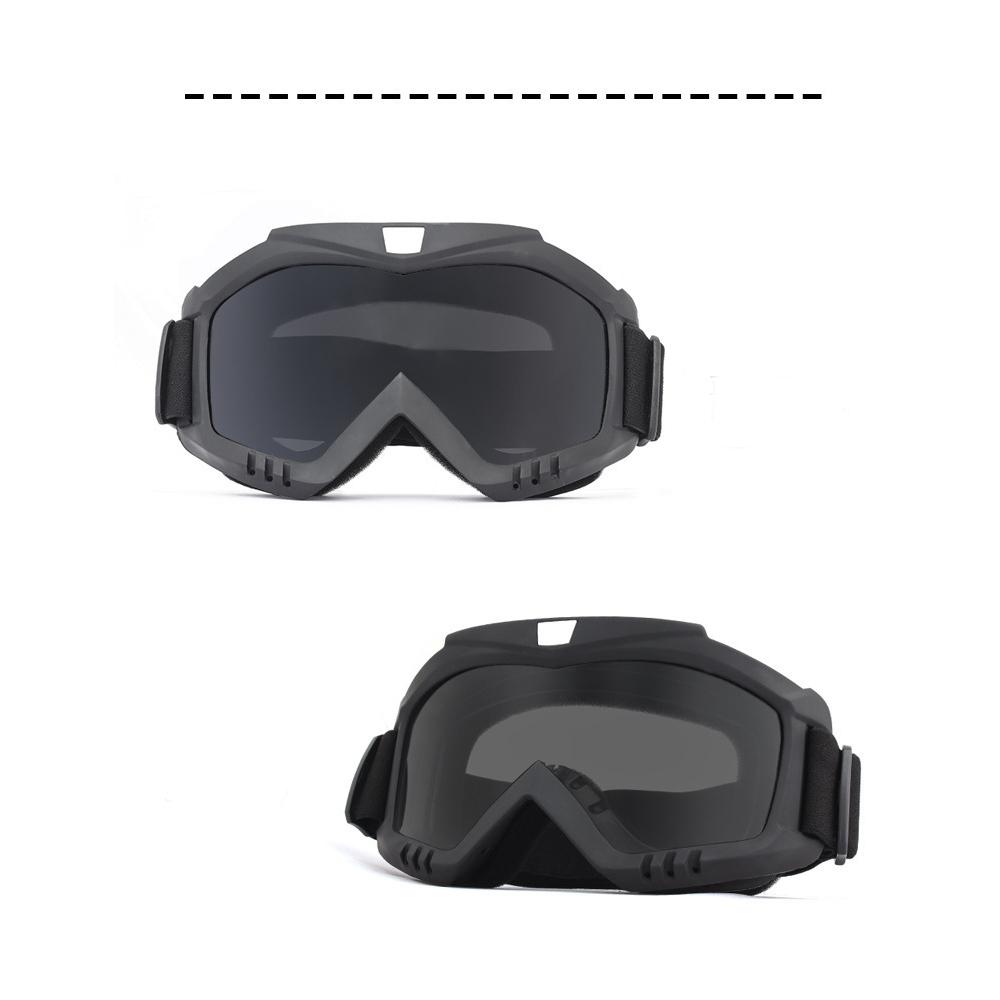 Мотоциклетные защитные механизмы Гибкий крестовый шлем Маска для лица Очки для мотокросса ATV Dirt Bike UTV Очки Шестерни Очки Лыжные очки