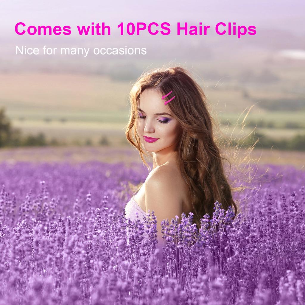 Heatless Hair Rollers Set Self-Adhesive Rollers Curlers Set Hair Clips DIY Curling Tool