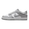 Dunk Low GS Светло-серый дым Детские кроссовки Белый FB9109-123