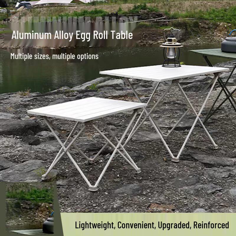 Outdoor Camping Aluminum Folding Picnic Table