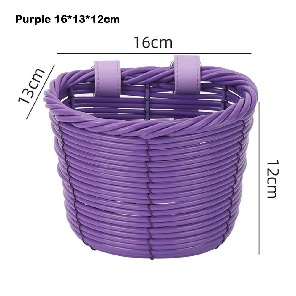 Plastic Front Riding Basket 7 Styles Children's Bicycle Scooter Basket