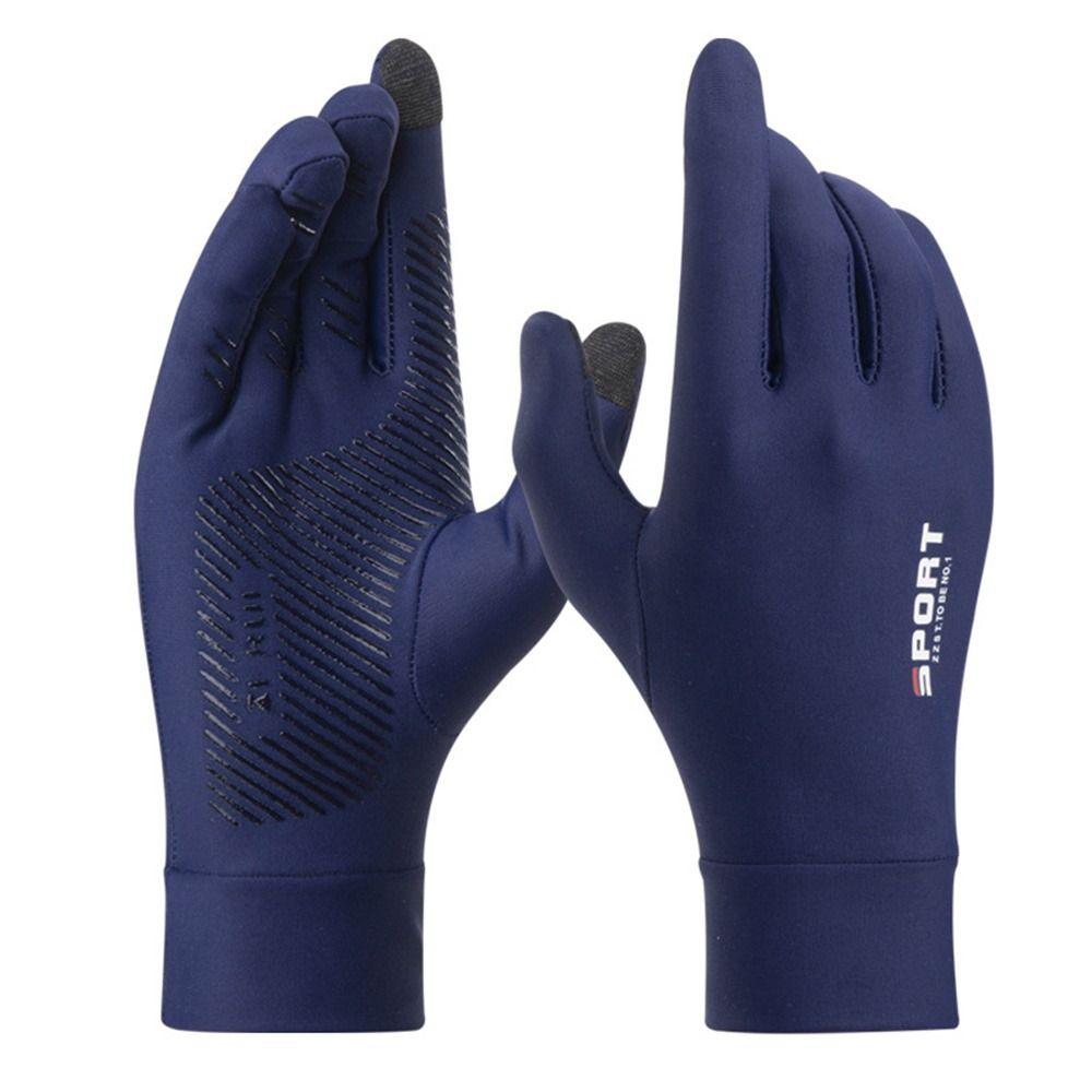 Thin Sunscreen Gloves UV Protection Anti-UV Mittens Summer Sun Protection Gloves Sports