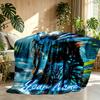 Custom Name Personalized Avatar Print Blanket, Home Decor, Bedroom, Sofa, Camping, Couch, Gifts for Birthday Christmas