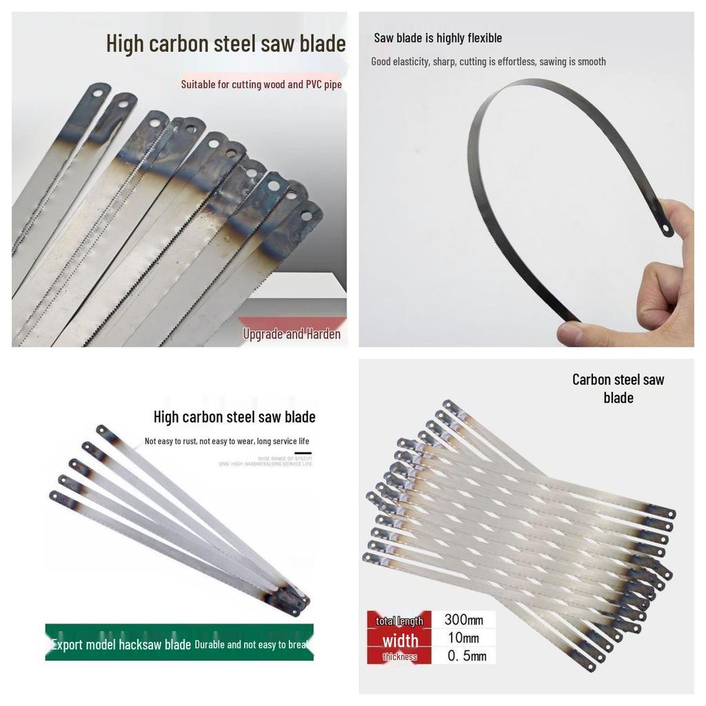 Ручное пильное полотно из высокоуглеродистой стали для резки металла и дерева