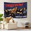 American Heavy Metal Band Tapestry S-Skid Rows Rock Music Home Decor Wall Hanging Background For Bedroom Dorm Concert Banner