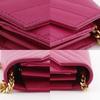 SAINT LAURENT ChainShoulder Chain wallet quilting pink leather Women Used