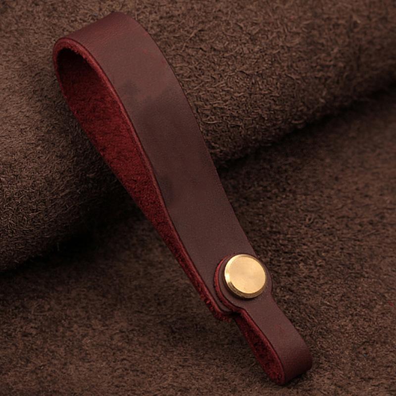 Кожаный брелок для ключей от машины