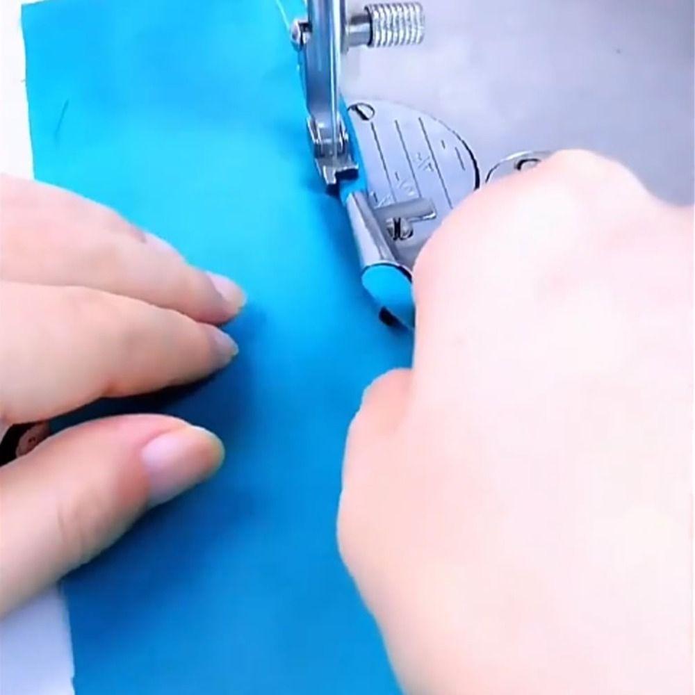 2PCS Durable Sewing Rolled Hemmer Foot 3mm-10mm Hemming Puller Sewing Accessories Home