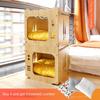 Cat Nest Four Seasons Can Be Superimposed Cat Bed House Furniture House Pet Supplies Cat Hammock.