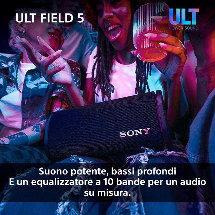 Sony SRS-ULT50B Altoparlante Bluetooth Portatile Nero Impermeabile 25h Batteria