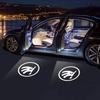 2025 Горячие 4 шт. Автомобильная Дверная Подсветка Приветствия Светодиодный HD Проектор Лампа Декорация Для Skoda Octavia Superb Rapid Kodiaq Karoq Fabia Kamiq Vi
