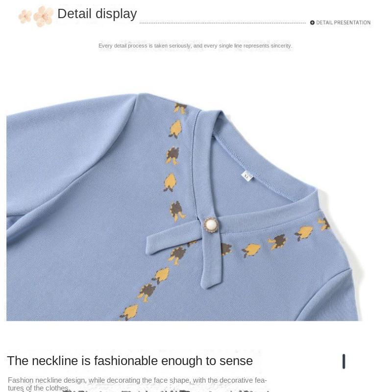 Spring and Autumn Fashionable Knitted Bottoming Shirts for Middle-aged and Elderly Women Long-sleeved T-shirts Women's Tops Thin Small Shirts