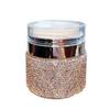 15ml Cream Lotion Jar Luxury Rhinestone Face Cream Dispenser Portable Cosmetic Cream Bottle  Travel