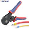 Ferrule Crimping Tool, Self-Adjusting Hexagonal Wire Crimper Plier YE 16-6E for AWG 20-5(0.5-16mm²) ,Ratchet Wire Crimping Tool