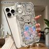 Phone Case: 2D flat suitable for iPhone 18 17 16 15 14 13 Pro, transparent with corner protection, sweet and cute, Christmas and Halloween gift