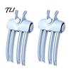 Wireless Root Lifter 2Pcs Heated Hair Volume Clip, Electric Volumizer Crimper, 3 Minute Lifting Safe Clip Comb for Flat Hair, Dual
