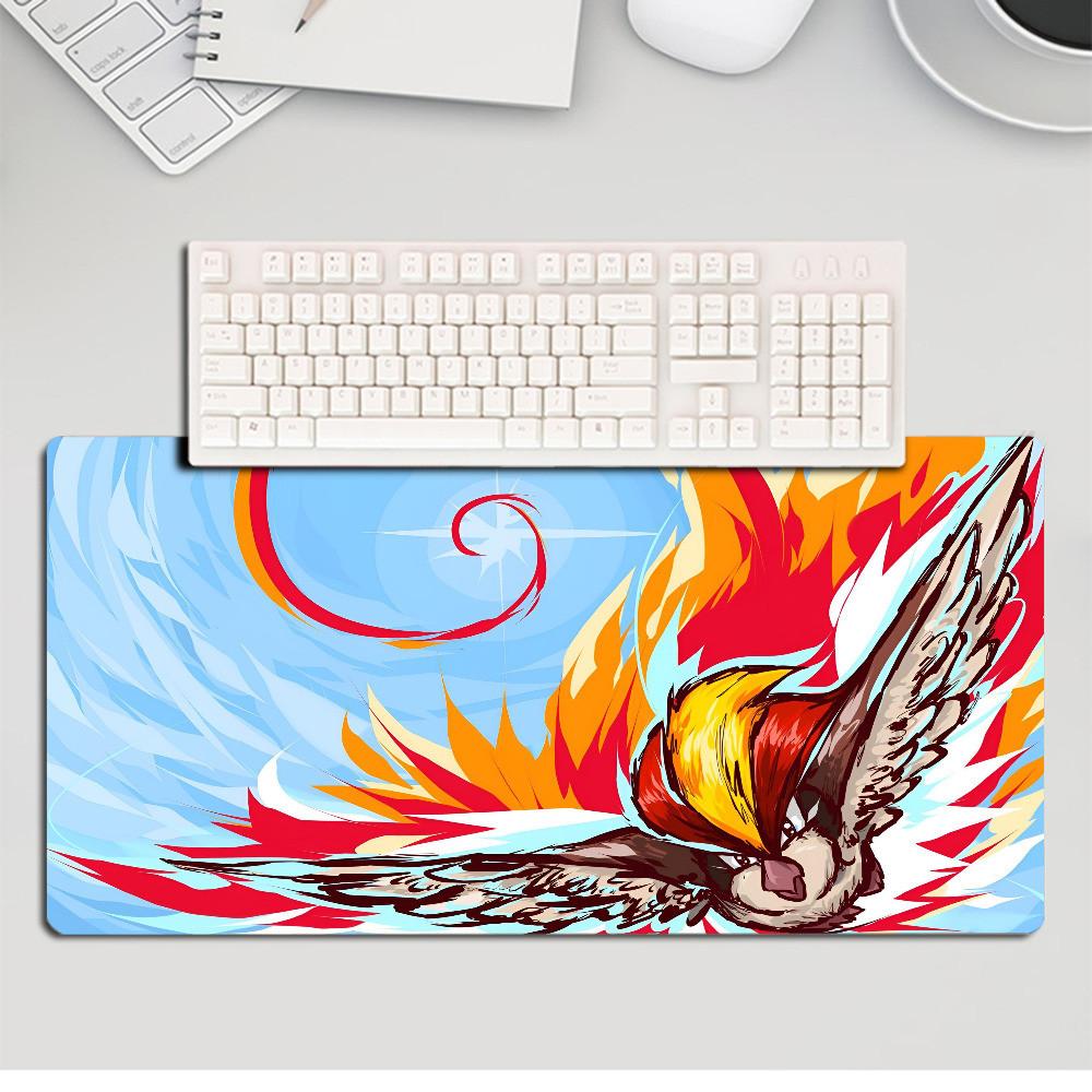 Anime P-Pokémon Mousepad Large Gaming Mouse Pad LockEdge Thickened Computer Keyboard Table Desk Mat