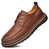 Весенние кожаные туфли мужские новые британские универсальные повседневные кожаные туфли для молодых мужчин