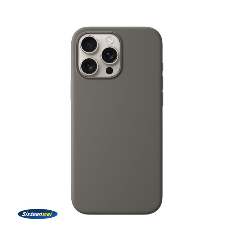 Liquid Silicone Phone Case IPhone 17 Pro Max With MagSafe Compatibility Camera Touch Button Slim Protective Cover