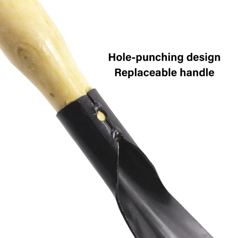 Multipurpose Steel Garden Shovel Ergonomic Design For Efficient Digging Weeding And Harvesting Plant