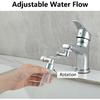 Универсальный поворотный удлинитель для смесителя с вращением на 1080°, регулируемый режим, сплав, материал для ежедневного мытья, мытья овощей, мытья рук, смыва