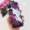 Для Honor 90 / Honor 90 Lite 90 Pro 90 Умный Чехол Роскошный Стильный Мягкий Силиконовый Чехол Красивый Цветок Вишни Fundas Прозрачный Capa